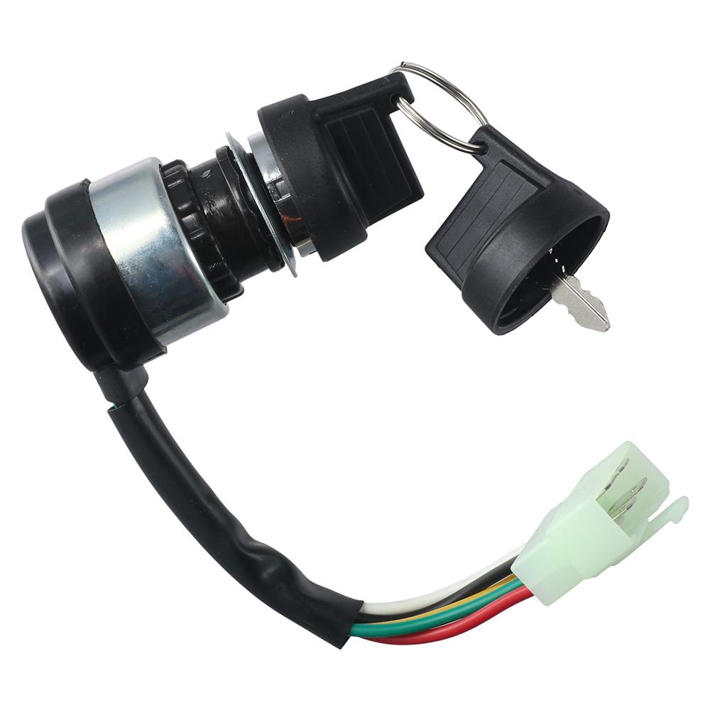 1Pc Black Ignition Key  Switch Replacement Car Assessories Parts Switch  For Motorcycle