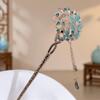Women's 2026 Spring/Summer Chinese Tassel Alloy Hairpin - Qipao Hair Accessories