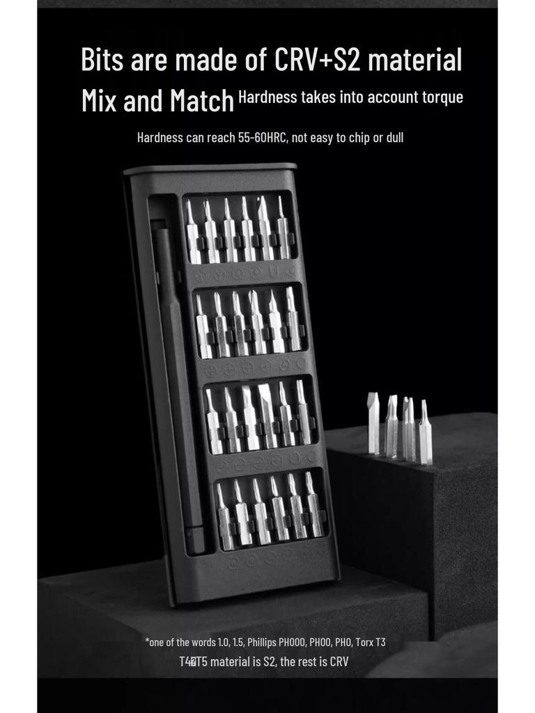 25-teiliges multifunktionales Schraubendreher-Set für Computer- und Telefonreparatur