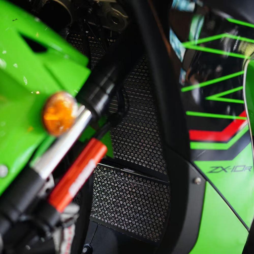 For Kawasaki ZX10R ZX10RR 2017-2025 Motorcycle Modification Protective Radiator Core Cover Protective Accessories Grille Cover