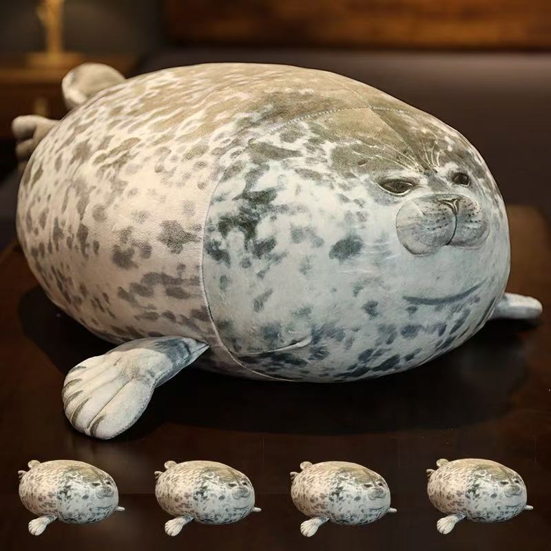 20/30CM Gruba Pluszowa Foka Gorda Foka Zabawka Pluszowe Zwierzątko Foca Guatona Plusz Lalka Miękka Poduszka do Spania Urocza Lalka Foka Morska Prezent