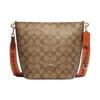 Logan 26 Classic Monogram Zip Closure PVC Travel Bag Shoulder Bag Crossbody Bag Medium Women Bags Khaki CH484-IMVGM
