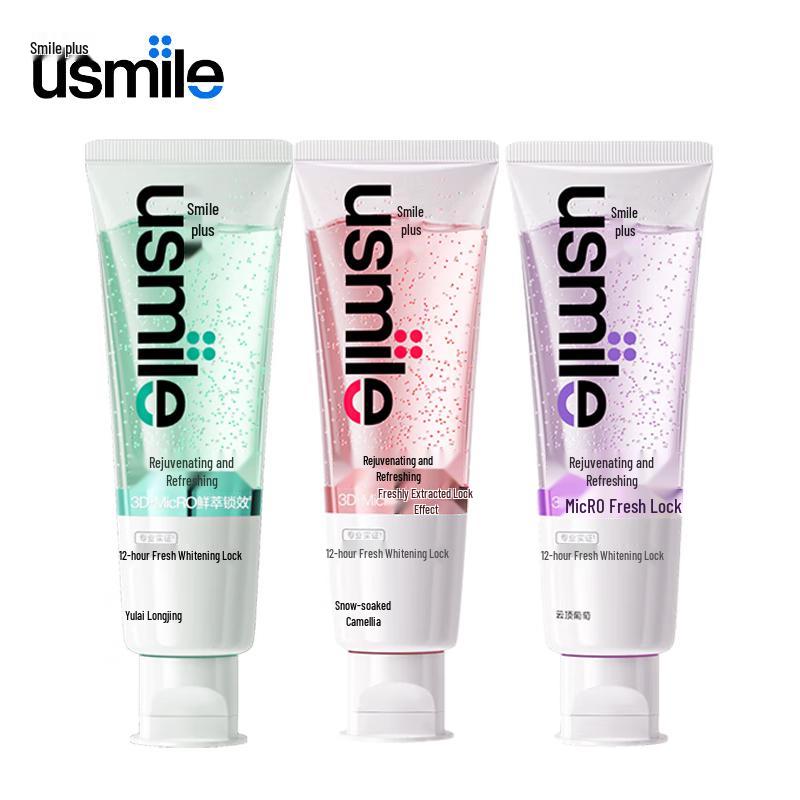 

Отбеливающая и освежающая зубная паста Xiaorongjia, набор из 3 вкусов