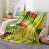 Insect Print Flannel Blanket, High quality Comfortable for All Seasons, Home Decor, Warmth and Comfort, Perfect for Christmas Gifts