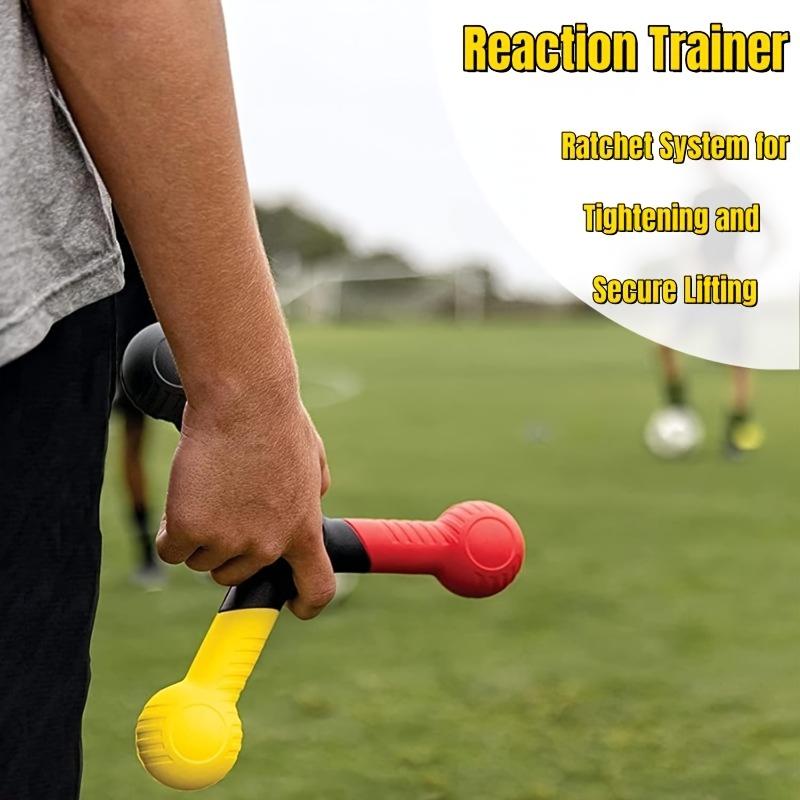 1PC Hand-Eye Coordination and Reaction Speed Trainer - Reflective Catcher with Ratchet System, Stable Grip