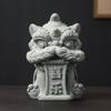 Artwork Awakening Lion Ornament 3D Lion Mascot Statue Chinese Stone Lion Ornament  Children's Toy