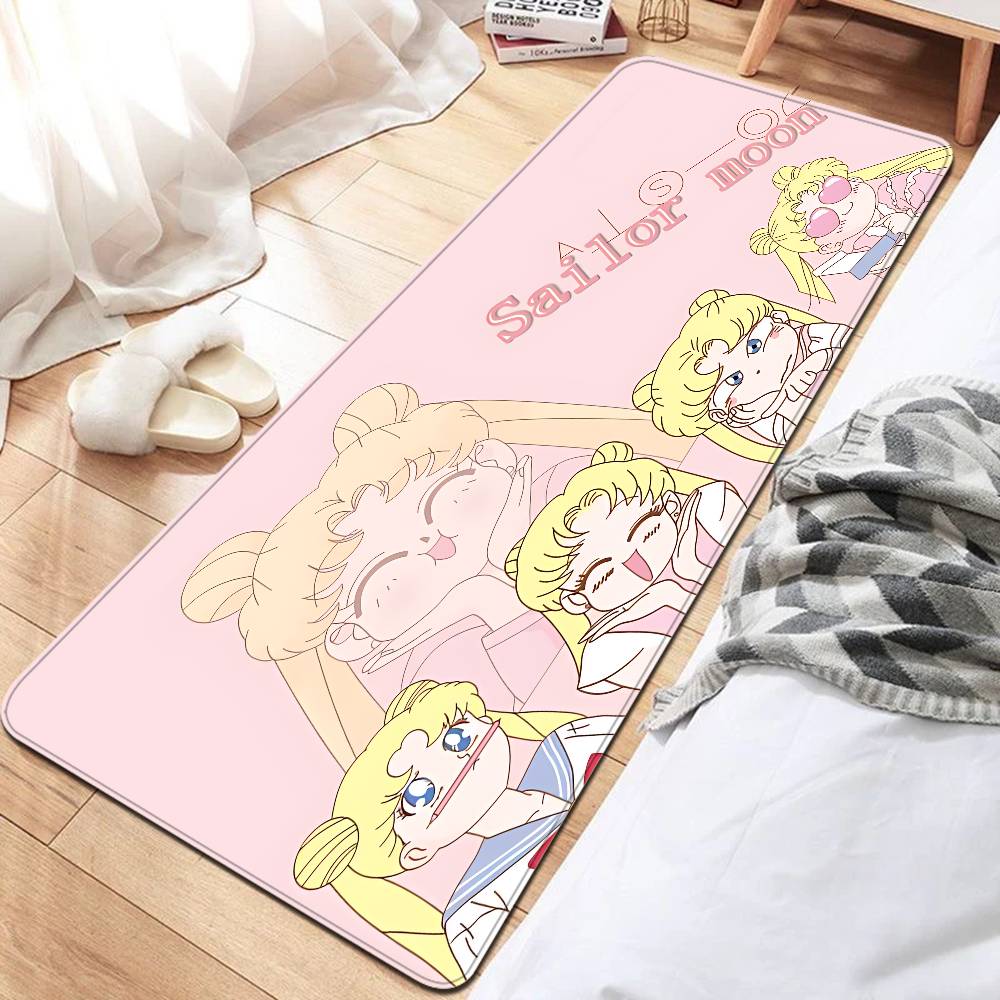 

ANIME S-SAILOR-MOON Door Mat Washable Non-Slip Living Room Sofa Chairs Area Mat Kitchen Doormat Area Rug 40x60cm