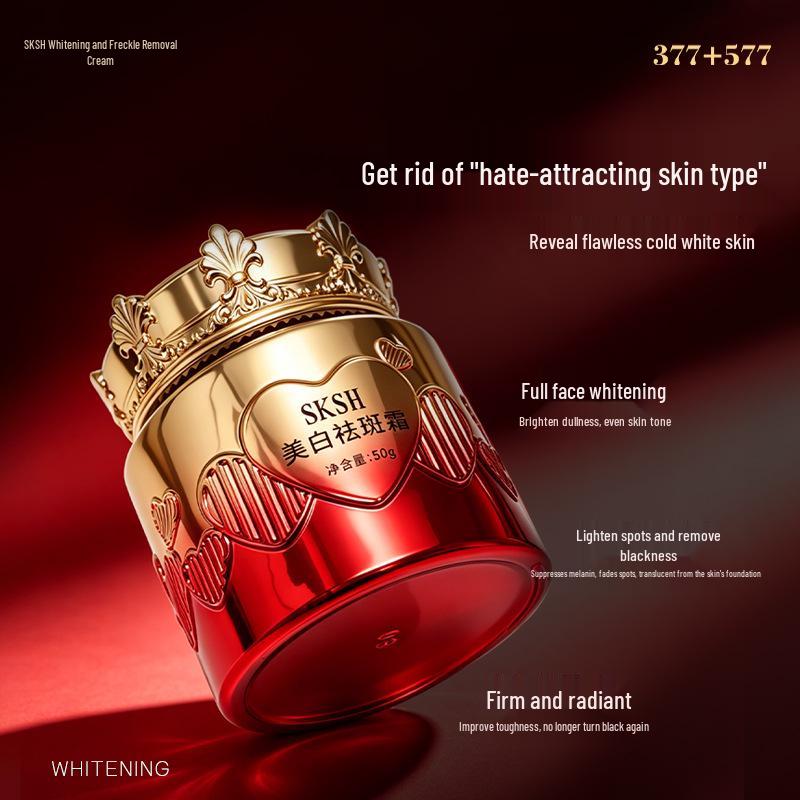 New SKSH Whitening & Spot Removing Moisturizing Cream - Hydrates & Fades Spots 377+577