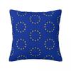 EU Europe European Union European Flag EU Stars Square Pillowcase Cushion Cover Pillow Case Throw Pillow Cover for Home Bedroom