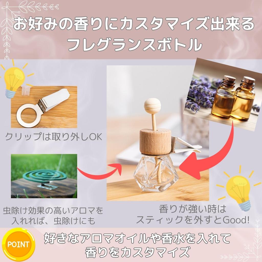 Cartuccia 3pcs 15ml Car Hanging Perfume Diffuser Wood Lid Perfume