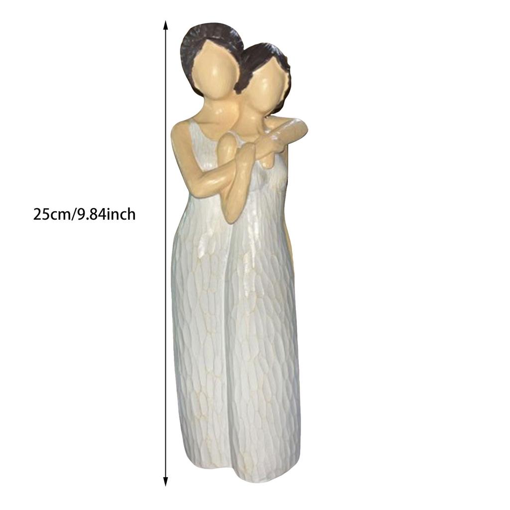 Mother'S Day Birthday Gifts For Mom Home Ornament Desk Decoration Bedroom Standing Mom And Daughter Ornaments