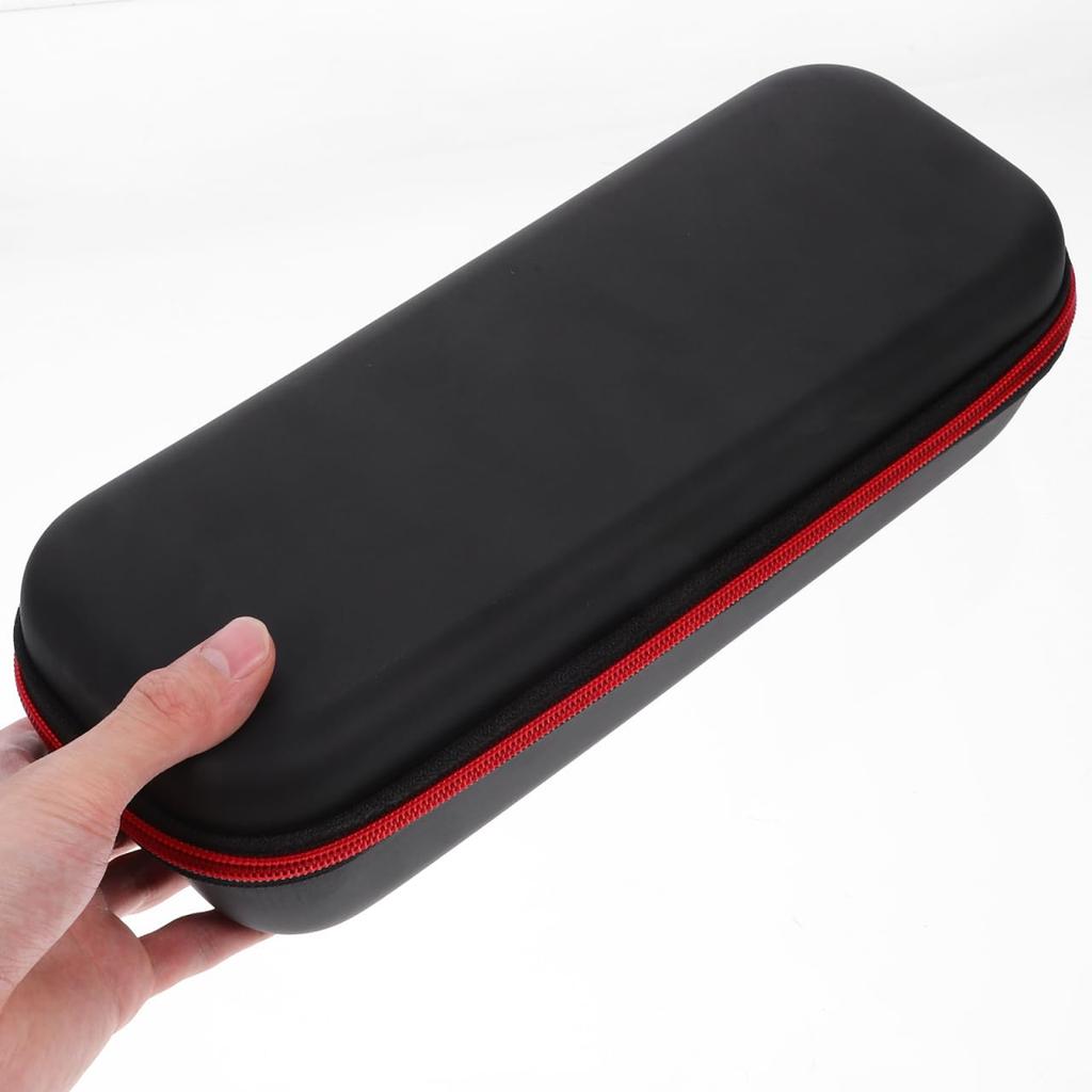 DECHOUS Microphone Storage Bag, Wireless Microphone Hard Case Suitcase Carry Bag, Foam Microphone Case, Handheld Microphone Carrying Bag, Studio Hard