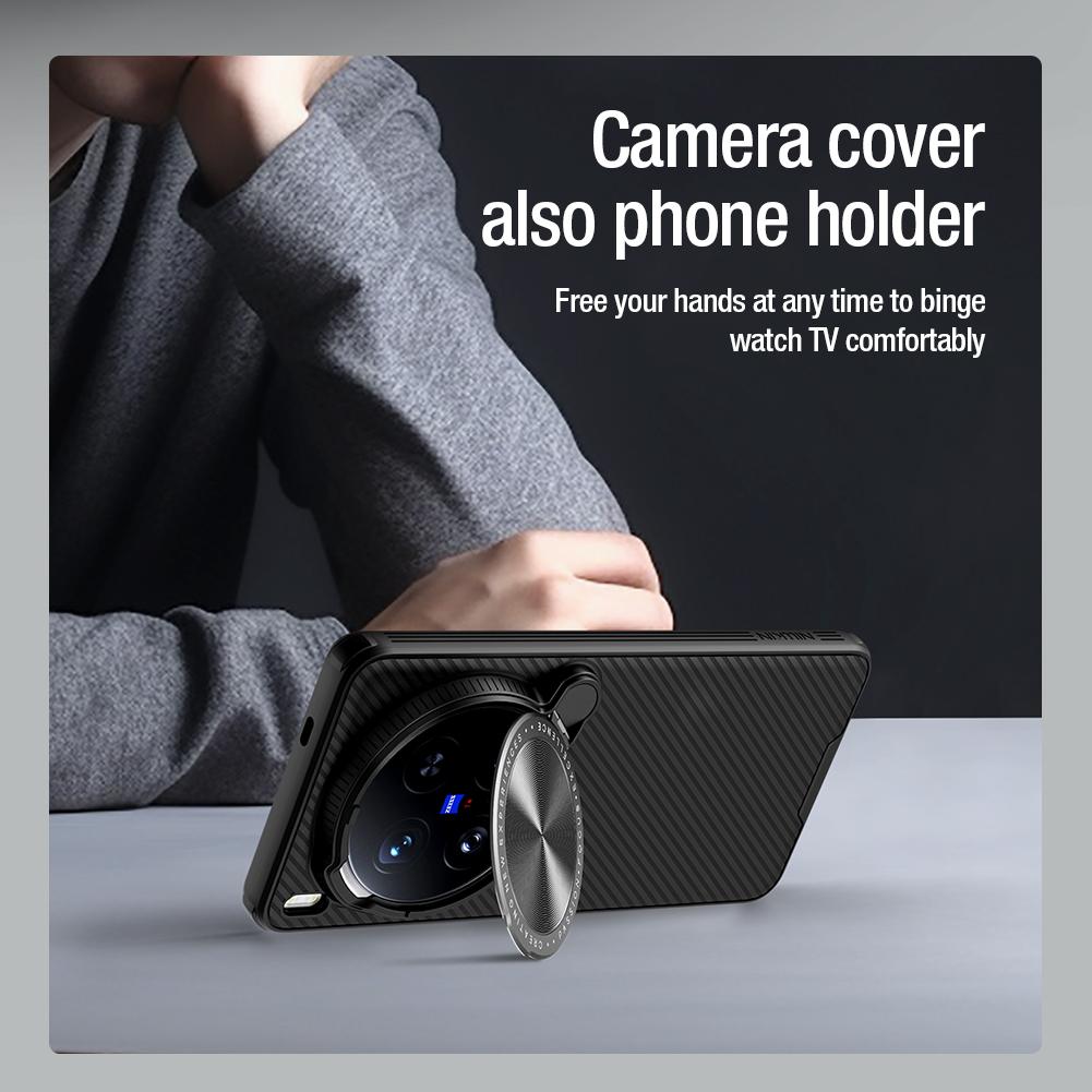 NILLKIN Pro pouzdro na telefon Vivo X200 Ultra CamShield Prop Ochrana fotoaparátu Zadní kryt