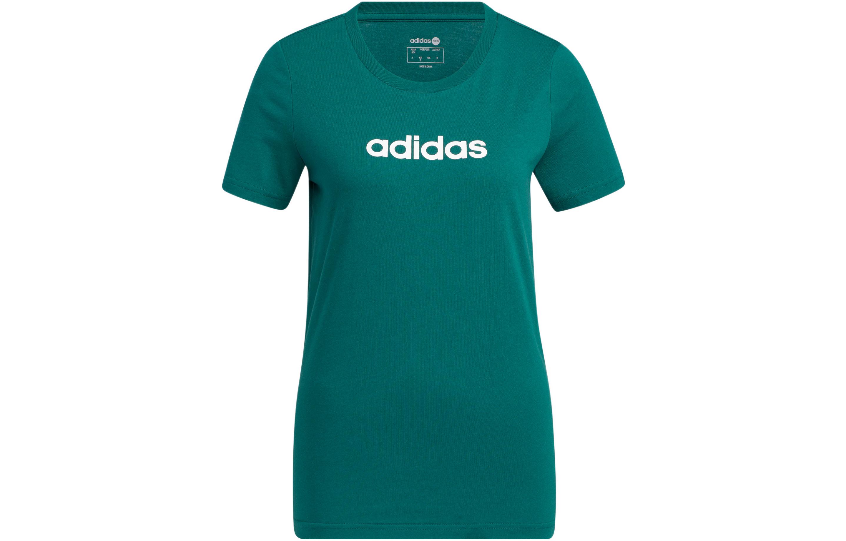 Adidas Neo T Shirt Women s Forest Green HT7349 XXL