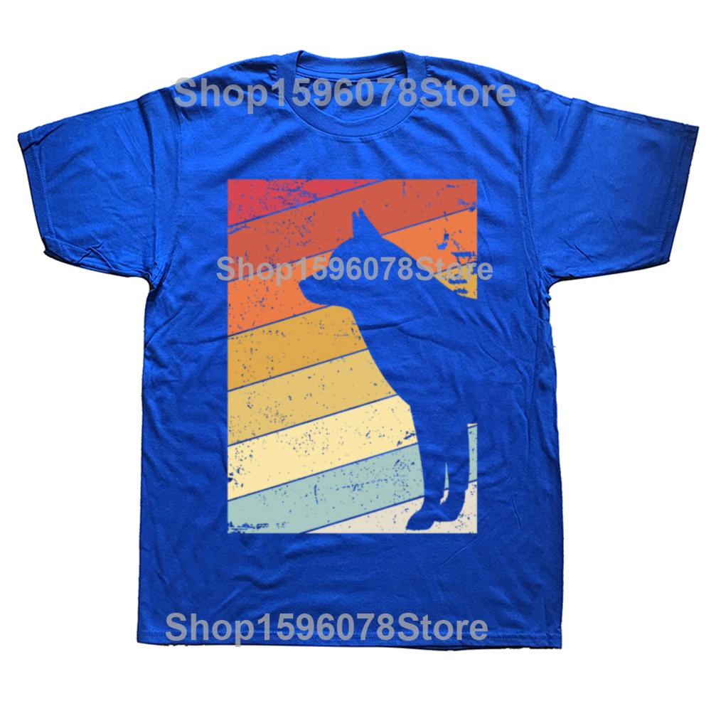 Funny Husky Graphic Retro Style Design T Shirts Tee Tops Round Neck Short-Sleeve Fashion Tshirt Clothing Casual Basic T-shirts