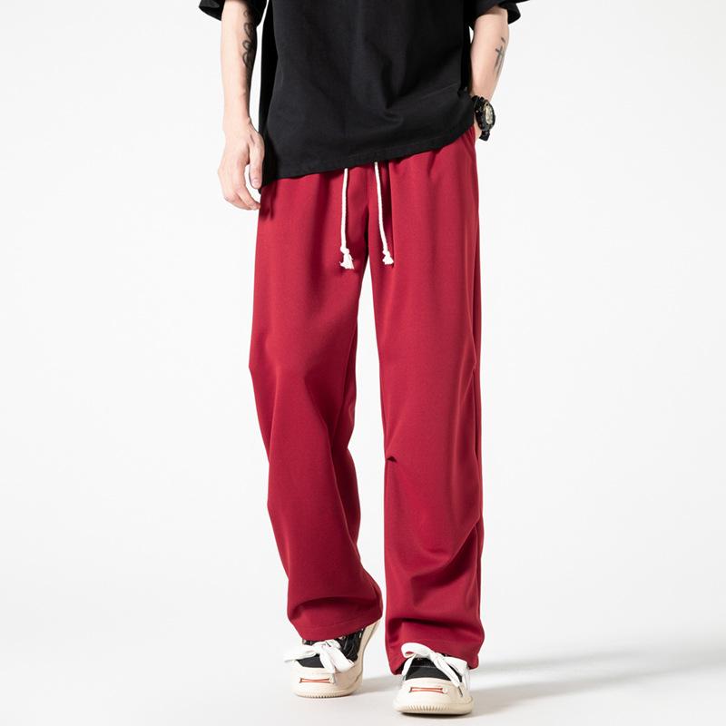 Men's Spring and Autumn New Dopamine Wear Trendy Pants Men's High Street Trousers Casual Versatile Overalls