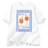 T-shirt Koktajlowy Orzeźwiający T-shirt Wakacje Lato Włochy Koszulka Codzienne Góry Okrągły Dekolt Damskie Koszulki z Krótkim Rękawem Streetwear YK Góra