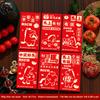 6Pcs/Set Chinese  Year Money Envelope Horse Year Red Envelope Red Pocket 2026 Spring Festival Envelope