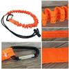 Cuerda de Seguridad Anticaída con Mosquetón Lanyard para Herramientas Exterior Montaña