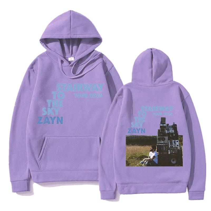 Men Women Startway To The Sky Zayn Hoodie Graphic Print Sweatshirt Autumn Winter Large Pullovers Windproof Unisex Casual Hoodies