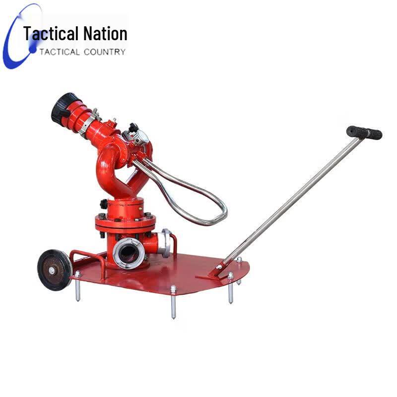 Mobile High-Pressure Fire Monitor with Trailer