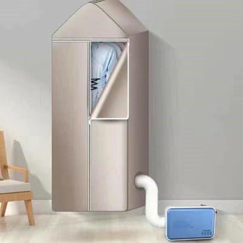 Compact Multifunctional Dryer: Quick Dry for Shoes, Clothes, and Blankets with Dust Mite Removal for Home and Dorm Use.