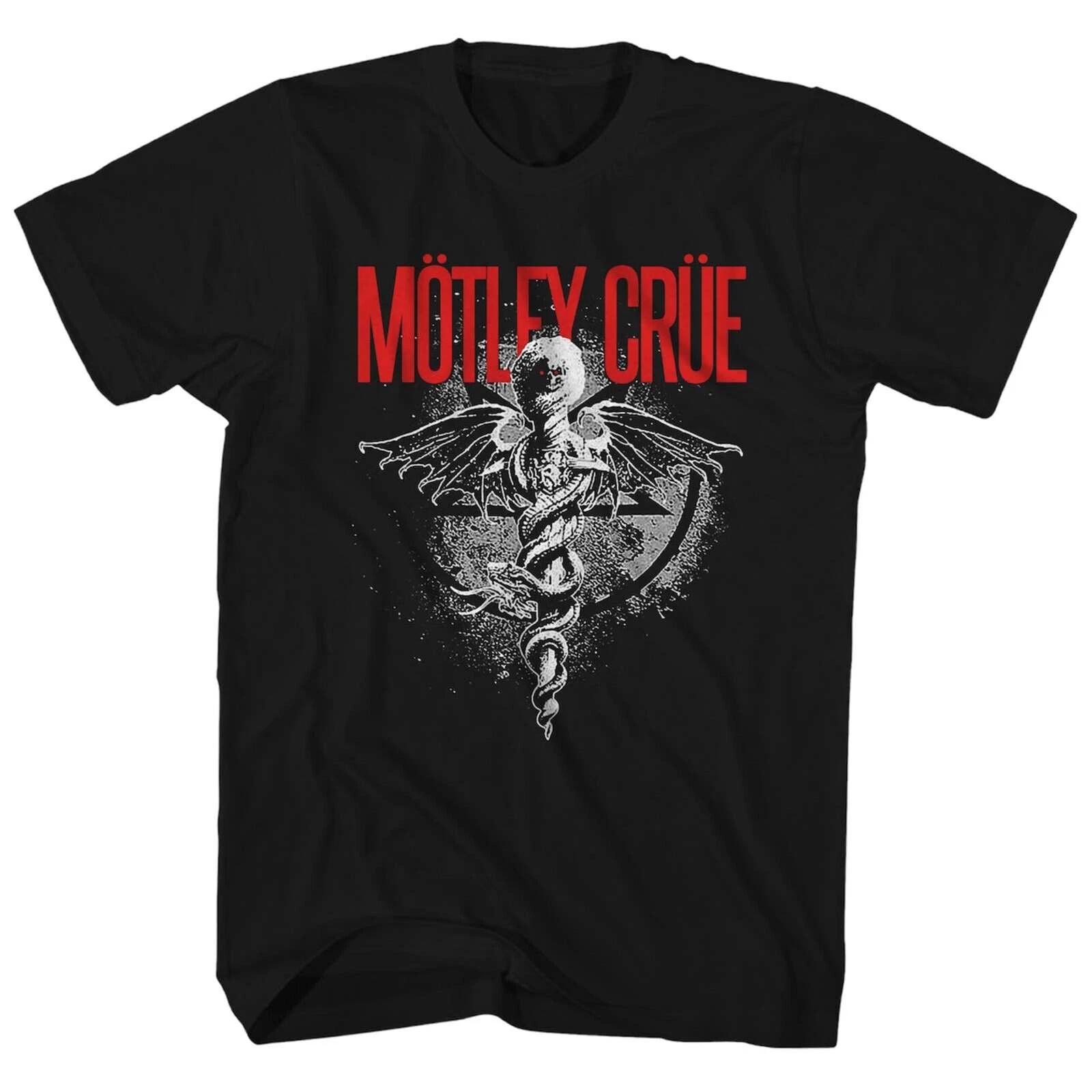 MOTLEY CRUE cd cvr DR. FEELGOOD RED LOGO Official SHIRT LRG New theatre too fast S