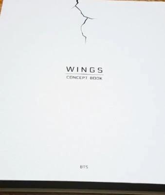 BTS Bulletproof Wings Concept Book Used
