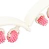 Circular Leg Clamp Massager Pink Muscle Roller PP Multi Purpose Portable Deep Tissue Massage Tools for Sports