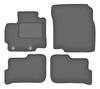 Velour Graphite Car Mats For: Mitsubishi Space Star II Hatchback (2013-)
