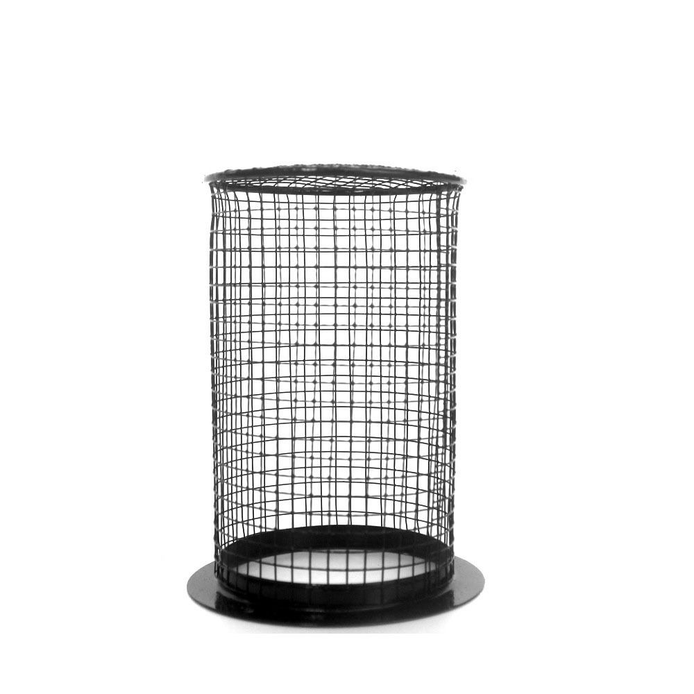 Metal Mesh Heater Guard Iron Mesh Cover Round and Square Shape Lamp Cover Cylinder and Square 4 Screws Anti-Scald Lamp Cover