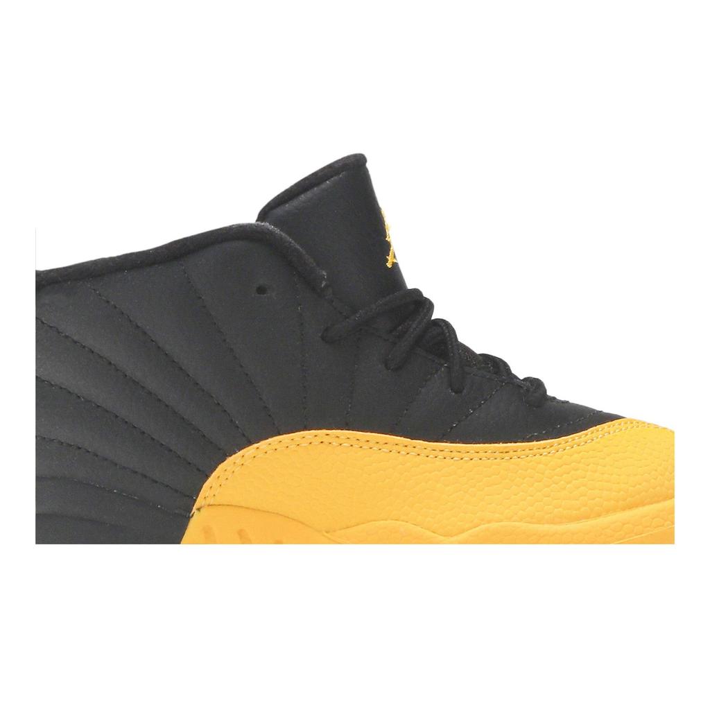 Air Jordan 12 Retro Toddler 'University Gold' (Unisex) Black / Black / University Gold Toddler Shoes 850000 070