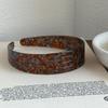 Plastic Wide Tortoise Shell Headband Acetate Leopard Hair Band  for Women's Hair