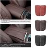 For BMW X5 X6 X7 G05 G06 G07 LHD Car Armrest Box Cover PU Leather Center Console Protector Cushion Pad Auto Interior Accessories