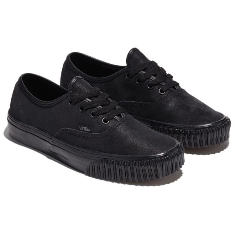 Vans Authentic Leather Canvas Unisex Black VN0A2Z3ZBMA1