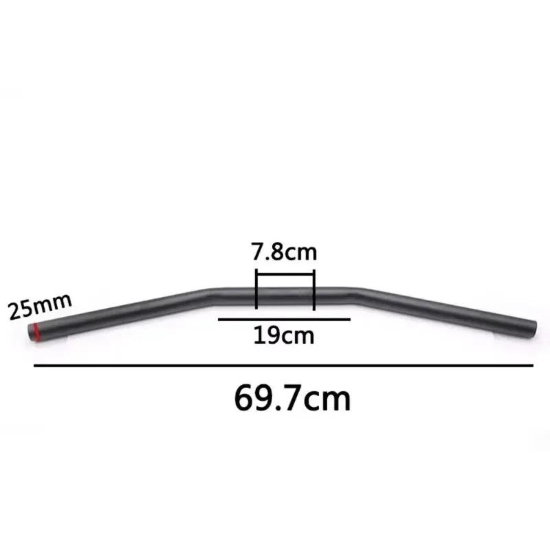 25mm 22mm Chopper Bobber Motorcycle Cafe Racer Handlebar NEW TRD for Drag Straight Bar Handle Ba