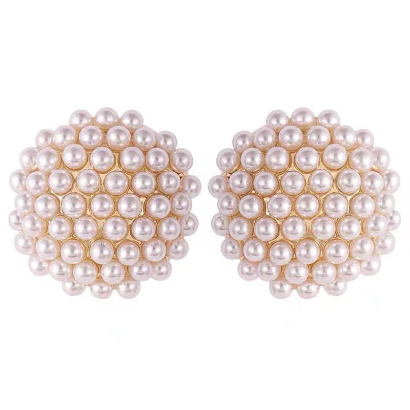High-Grade S925 Silver Pearl Ear Clip Earrings for Women - 2023 Japanese & Korean Trend