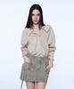 Instant Punk Summer Ribbon Shirt - Light Beige
