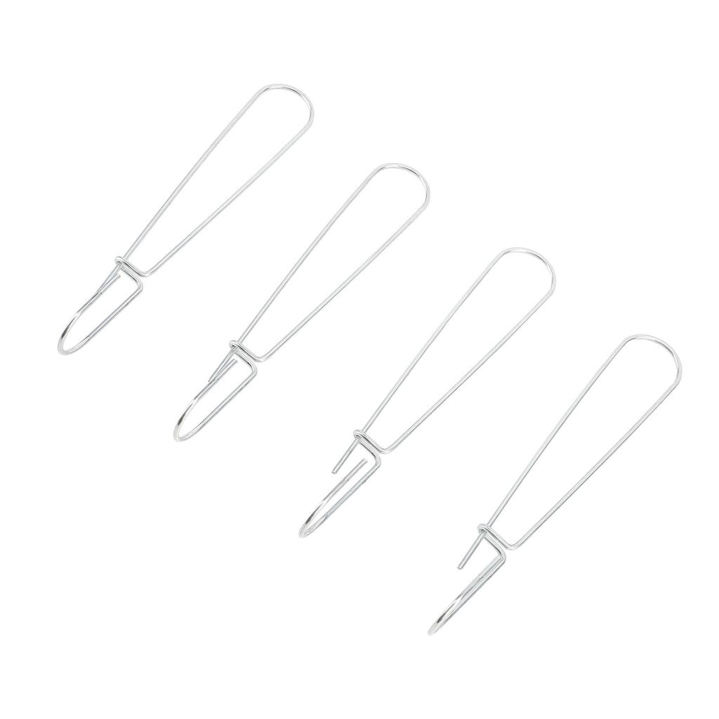 20PCS Paper Pattern Hook Galvanized Steel 2.5x185mm Pattern Making Paper Storage Hanging Hook