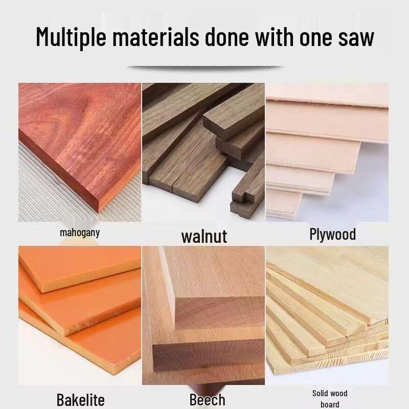 Japanese SK5 Alloy Double-Sided Hand Saw - Ultra-Fine Teeth, Wooden Handle, Manual Tree & Woodworking Tool