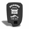 SUITY Silikon Smart Key Hülle für Toyota Hiace und Regius Ace, Perfekte Passform, Kratzfest (Schwarz, 2 Tasten)