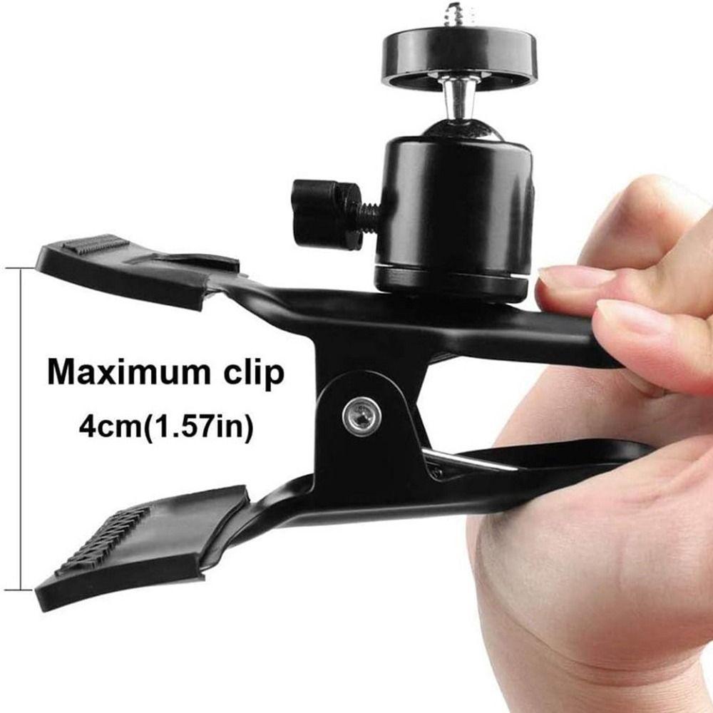 Plastic Guitar Head Clip Stable Grip Mobile Phone Holder Long-Lasting Rotating Score Stand