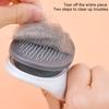 Yousheng Dog Grooming Brush Angled Teeth Pet Detangling Comb Self-Cleaning Deshedding Brush Removes Loose Fur Undercoat for Long Short Hair Cats