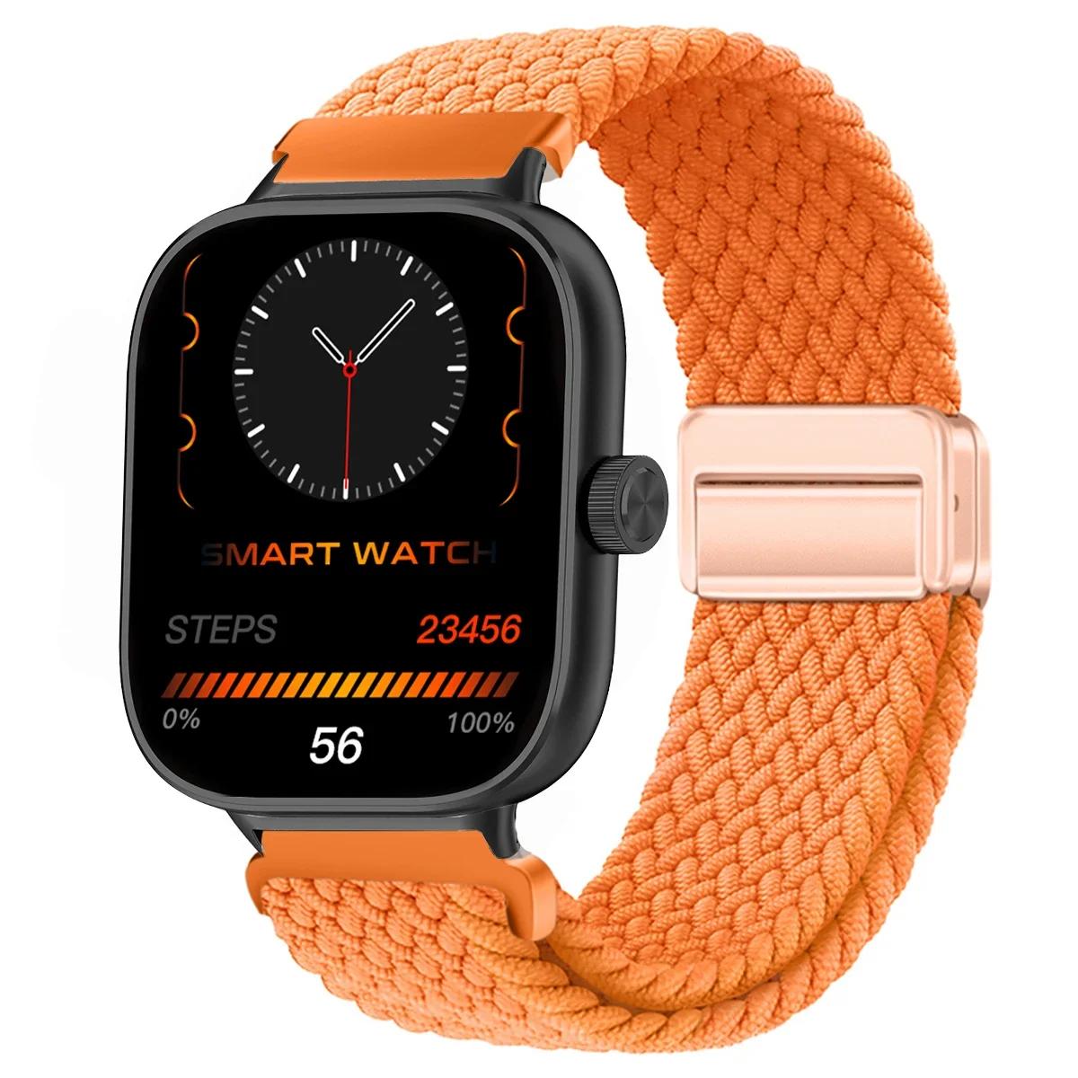 

Магнитная петля для Xiaomi Redmi Watch 5 4 Ремешок Регулируемый плетеный спортивный нейлоновый сменный ремешок браслет Miband 8pro 9pro For Redmi watch 5