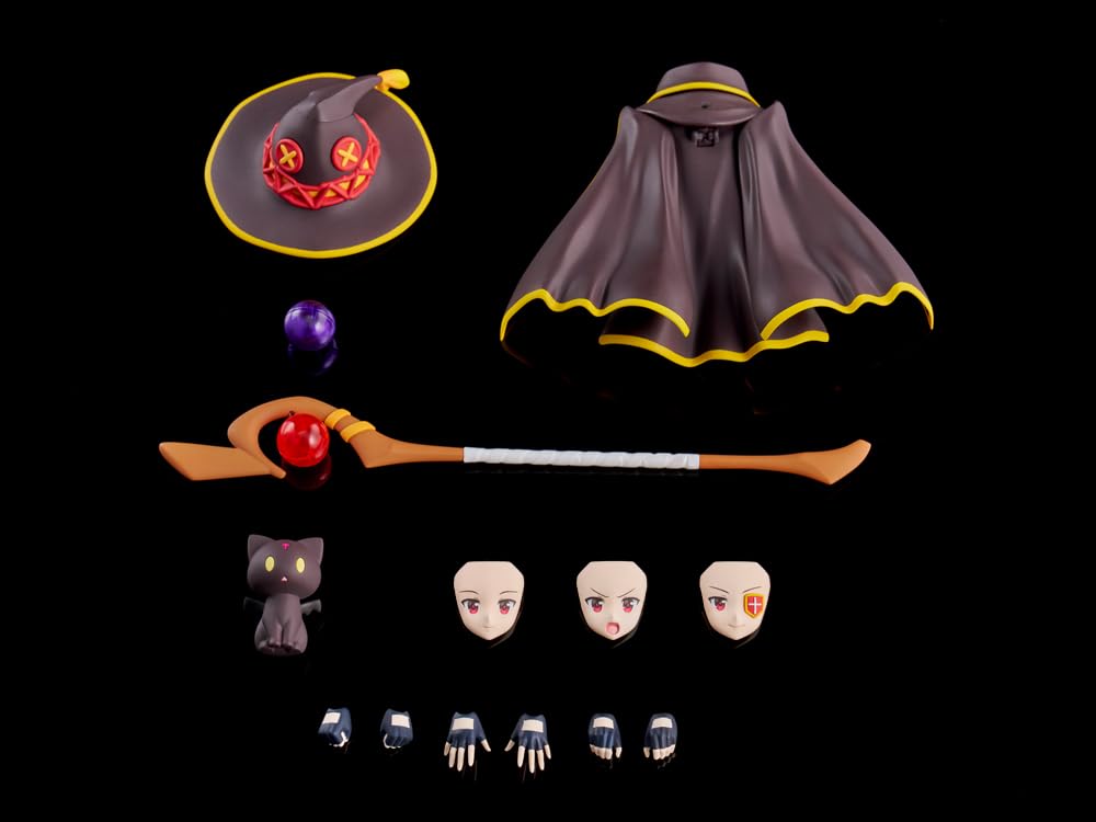 Kadokawa PLASTIC MODEL SERIES Blessing On This Wonderful Megumin Plastic Model "KonoSuba God's World! 3" Color-coded