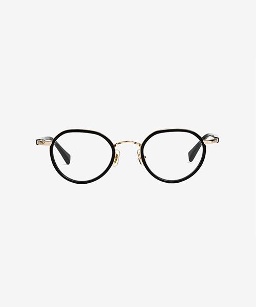 Techeuoaiweeo Buddy Eyeglass Frames C2 Black&Gold