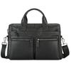 2026 Men Top Grain Leather Handbag, Business Laptop Briefcase, Genuine Leather Men Business Hand Carry Bag