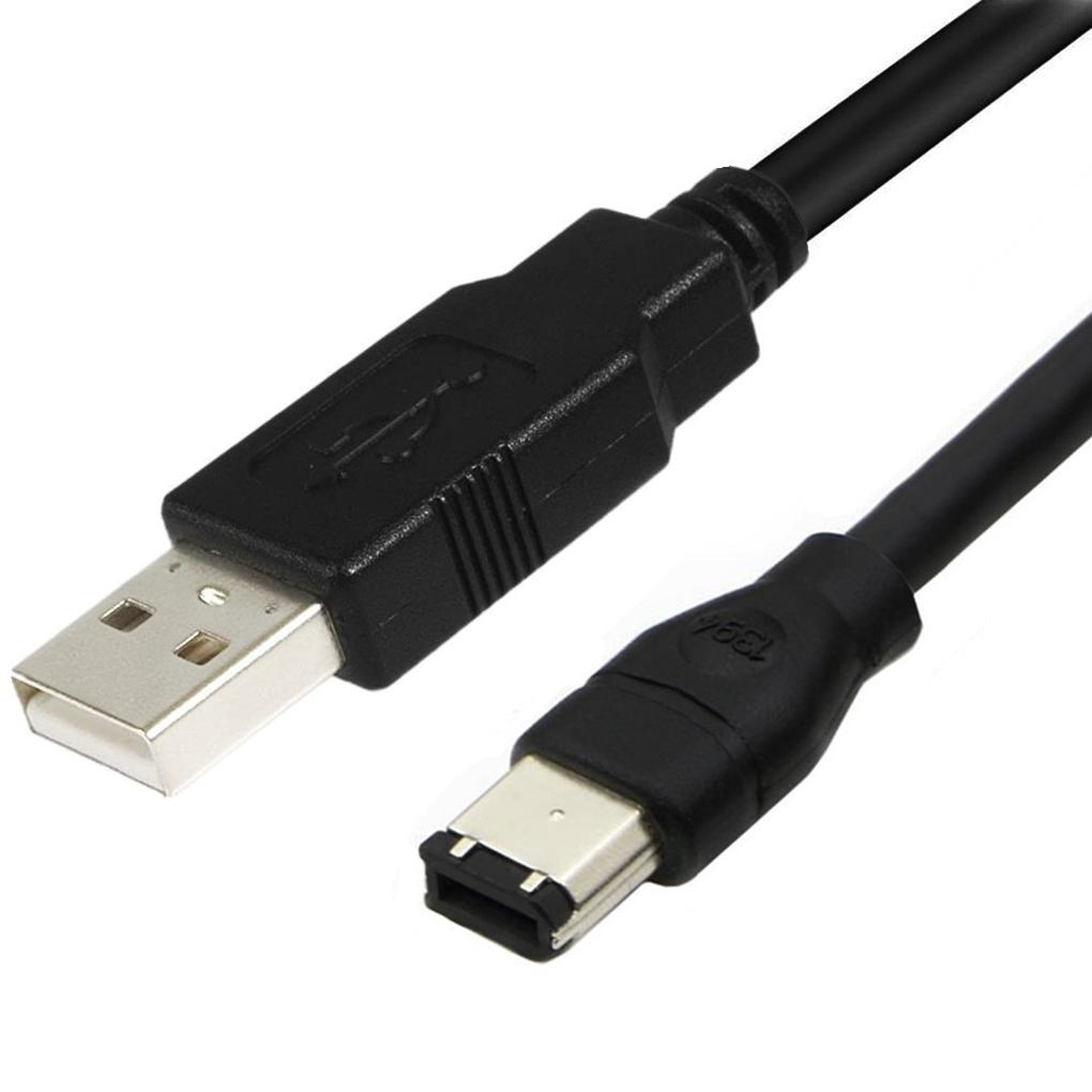 ABS USB Adapter Cable For Printer Scanner Digital Camera Hard Disk Firewires To USB