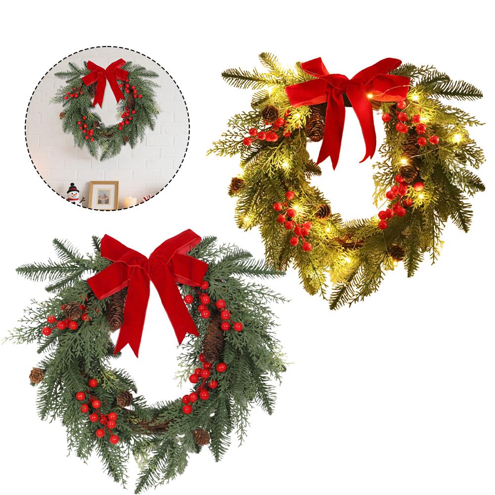 Berry Wreath Christmas Wreath Front Door Decoration