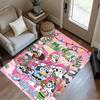 Christmas Friends Celebration Customize Your Name Area Rug Design for Living Rooms Outdoor Kitchen Study room Antislip Carpet Anime Office Decor
